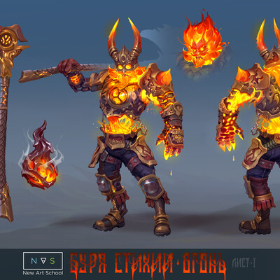 Storm of the Elements - Fire