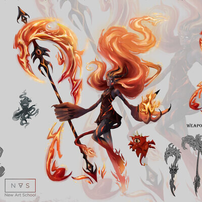 Demanni, a demoness from hell