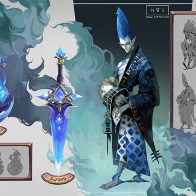 Kaden - Warrior of the Nerid tribe