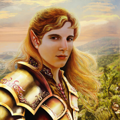Young Elf. Portrait