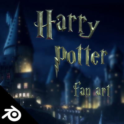 Harry Potter - Blender Fan Art