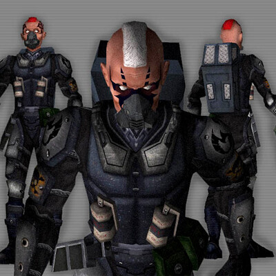 REBEL low poly char