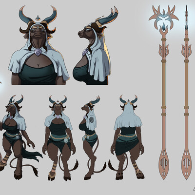 Priestess of the Temple of Fertility.