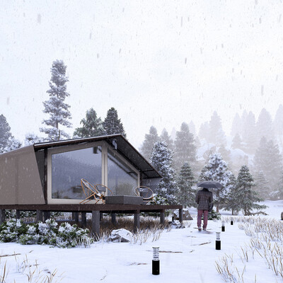 Tent in nature