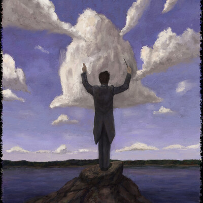 The conductor of the air