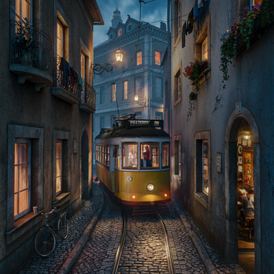 Dmitry Cheredin – Render of the day “Evening Saratov 2030”