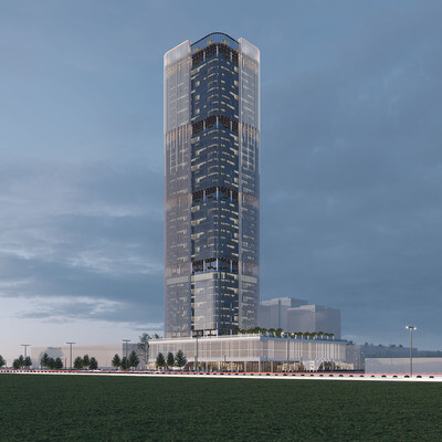 Baydibek bi tower concept