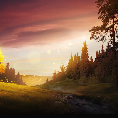 Reingard Vera / course "Environment Concept Art"