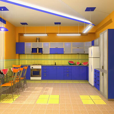 Fruits kitchen