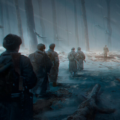 Anastasia Kramskaya / course "Environment Concept Art"