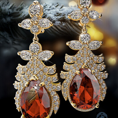 The Christmas Earrings.