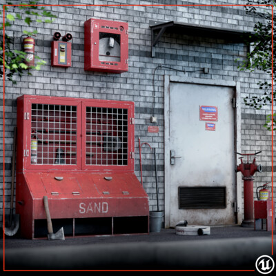 UE5 Fire Equipment Props Pack