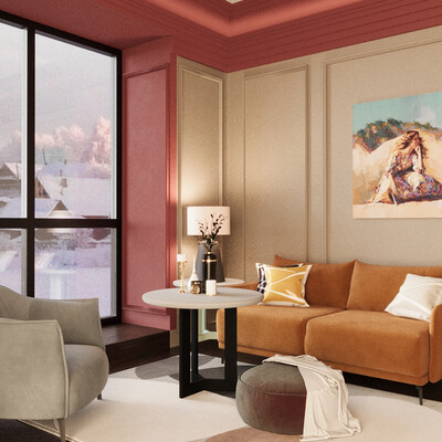 Interior visualization 3D