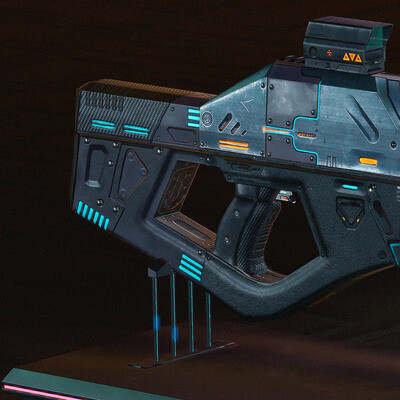 Sci-Fi Plasma Rifle