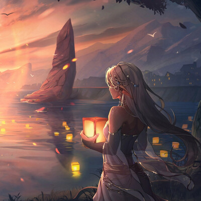 Eluvian Violetta / course "Environment Concept Art"
