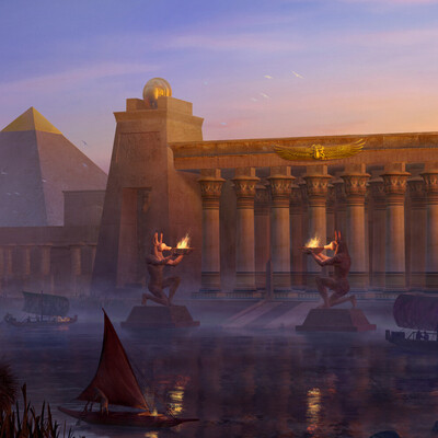 Maria Bangert  / course "Environment Concept Art"