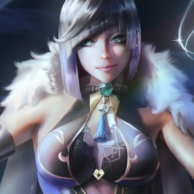 Yelan fanart