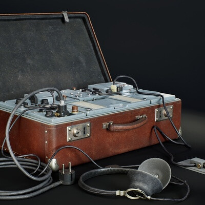 Spy radio set Rion P-57