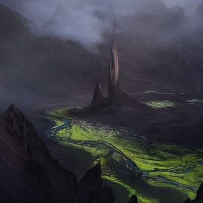 Anastasia Korobkova / course "Environment Concept Art"