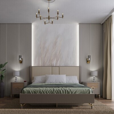 Neoclassical bedroom