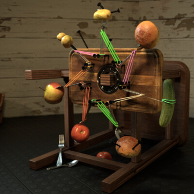 The world's first perishable engine