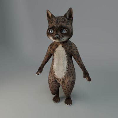 The leopard cat