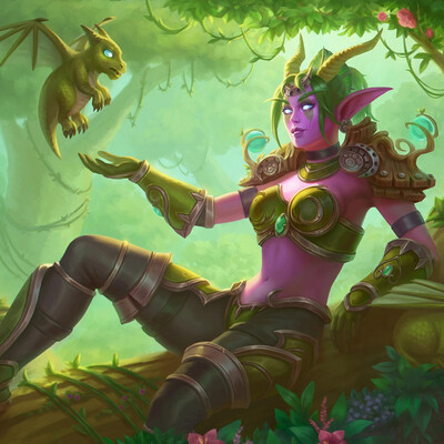 Tatiana Ustyuzhanina / course "Digital Illustration: character"