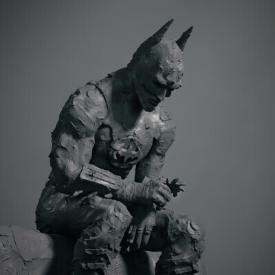 Batman sculpt