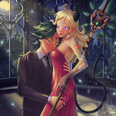 Xiao and the Demoness