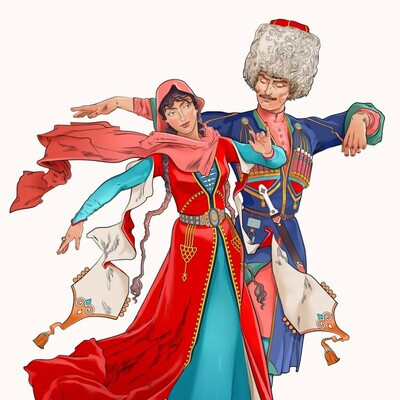 Lezginka dance