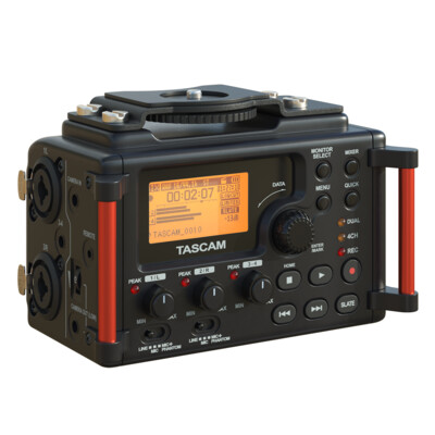 DR-60DMKII 4-Track Audio Recorder for DSLR Cameras