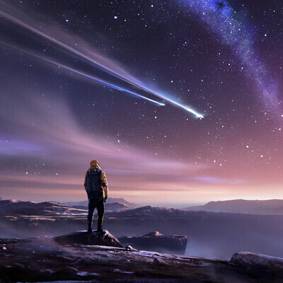 TraVerse. Star sky