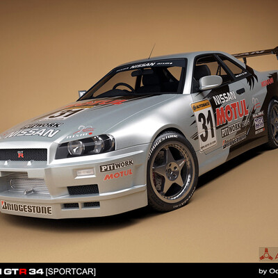 Nissan GTR-34 [sportcar]