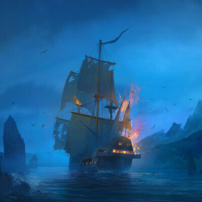 Kondratenko Anna / course "Environment Concept Art"