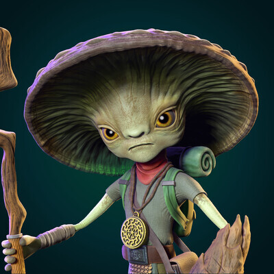 Mushroom character