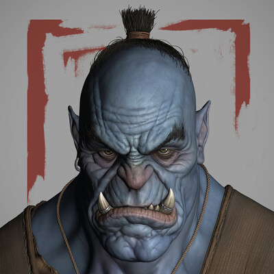 Orc portrait