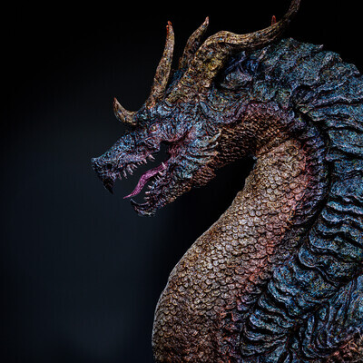 Dragon head sculpt  2024