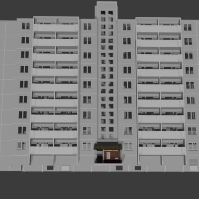 Tallinn Soviet 111-121 type modular building