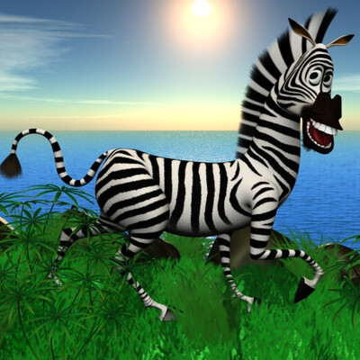 Zebra i more