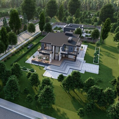 Visualization of the village