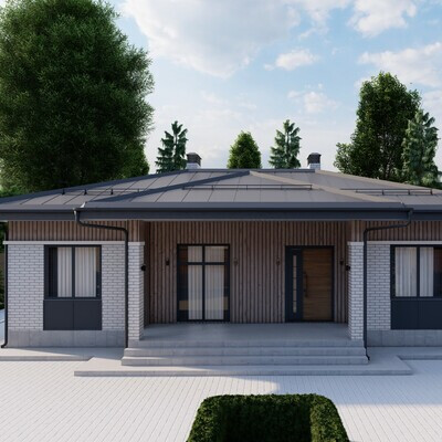 Visualization of a residential building