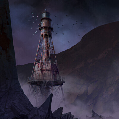 Ekaterina Dolgova / course "Environment Concept Art"