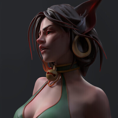 Desert fox girl