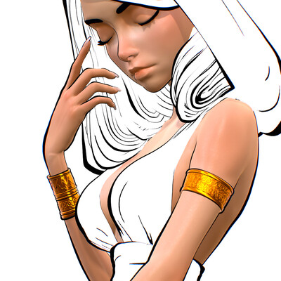 Girl in White