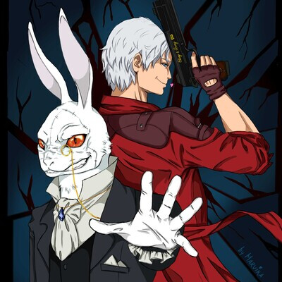 The rabbit from DMC