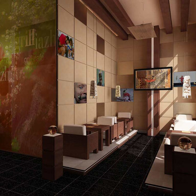 Fragment interera kafe"Grilliazh"