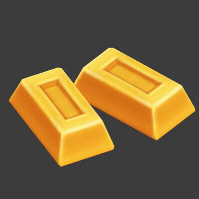 Hand-Painted Gold