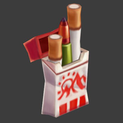 Hand-Painted Cigarettes