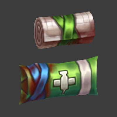 Hand-Painted Medical Bandages