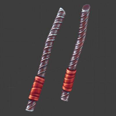 Hand-Painted Rebar Club
